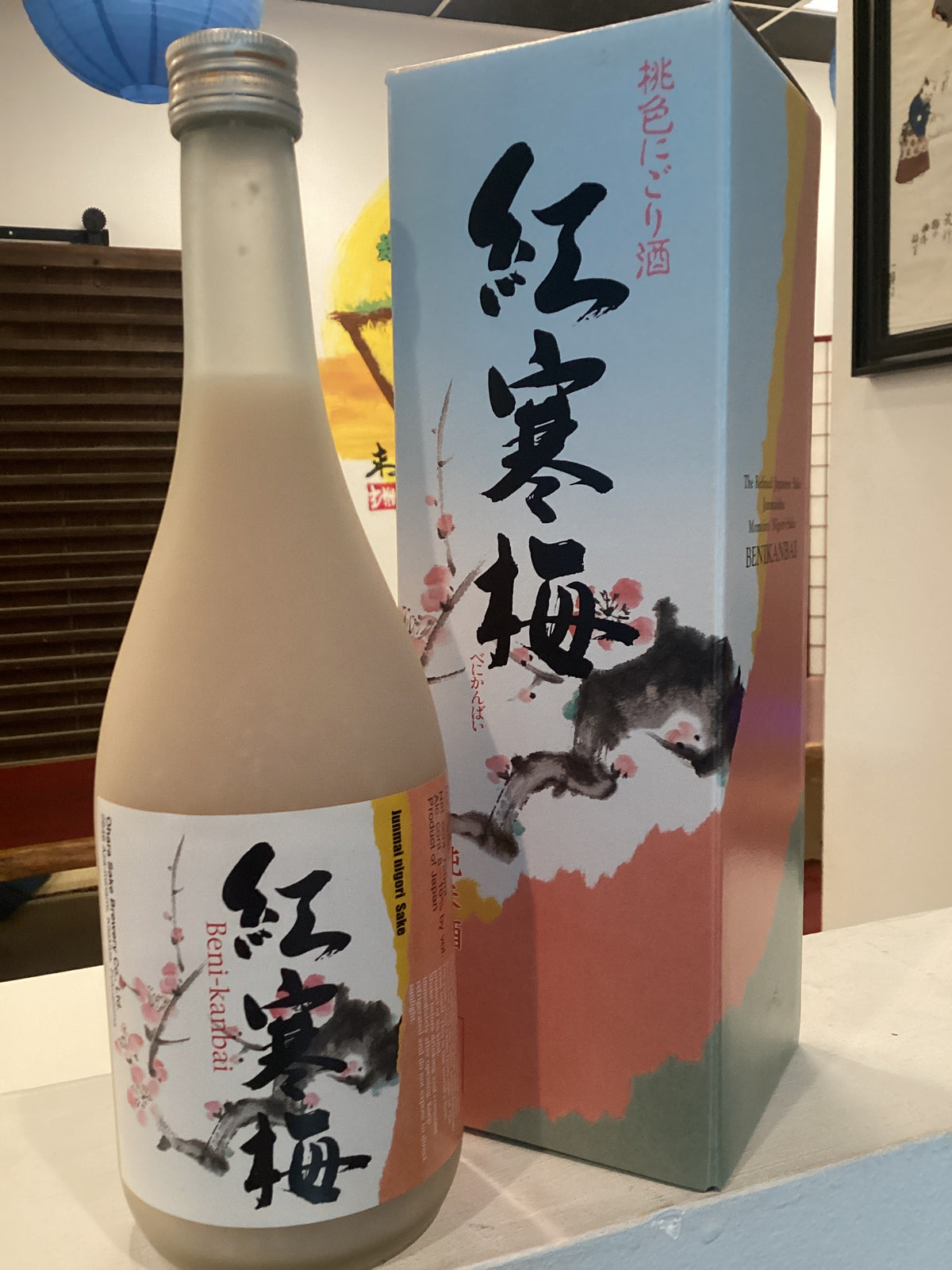 Benikanbai Momo Ito (peach colored) Nigori Junmai 720ml