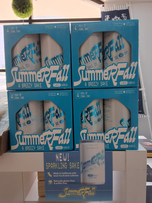 SummerFall 4pk sparkling sake