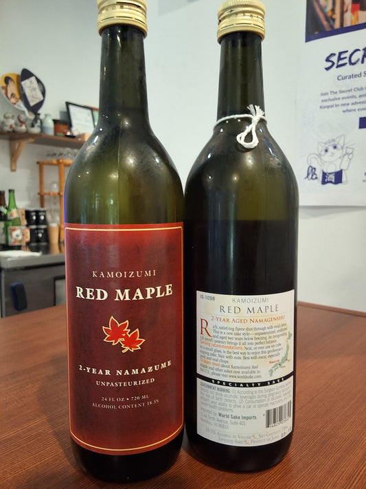 Kamoizumi Red Maple Nama Genshu