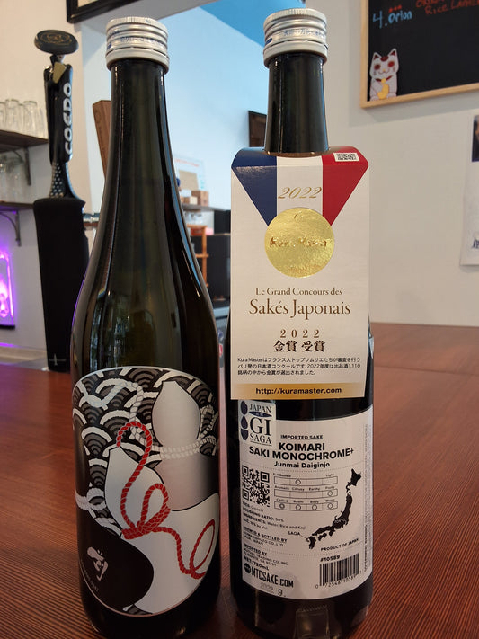 Koimari Saki Monochrome+ Junmai Daiginjo 720ml