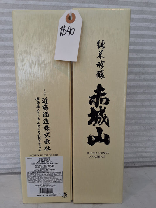 Akagisan Junmai Ginjo 720ml