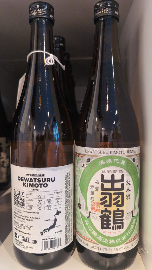 Akita Seishu Dewatsuru Kimoto Junmai 720ml