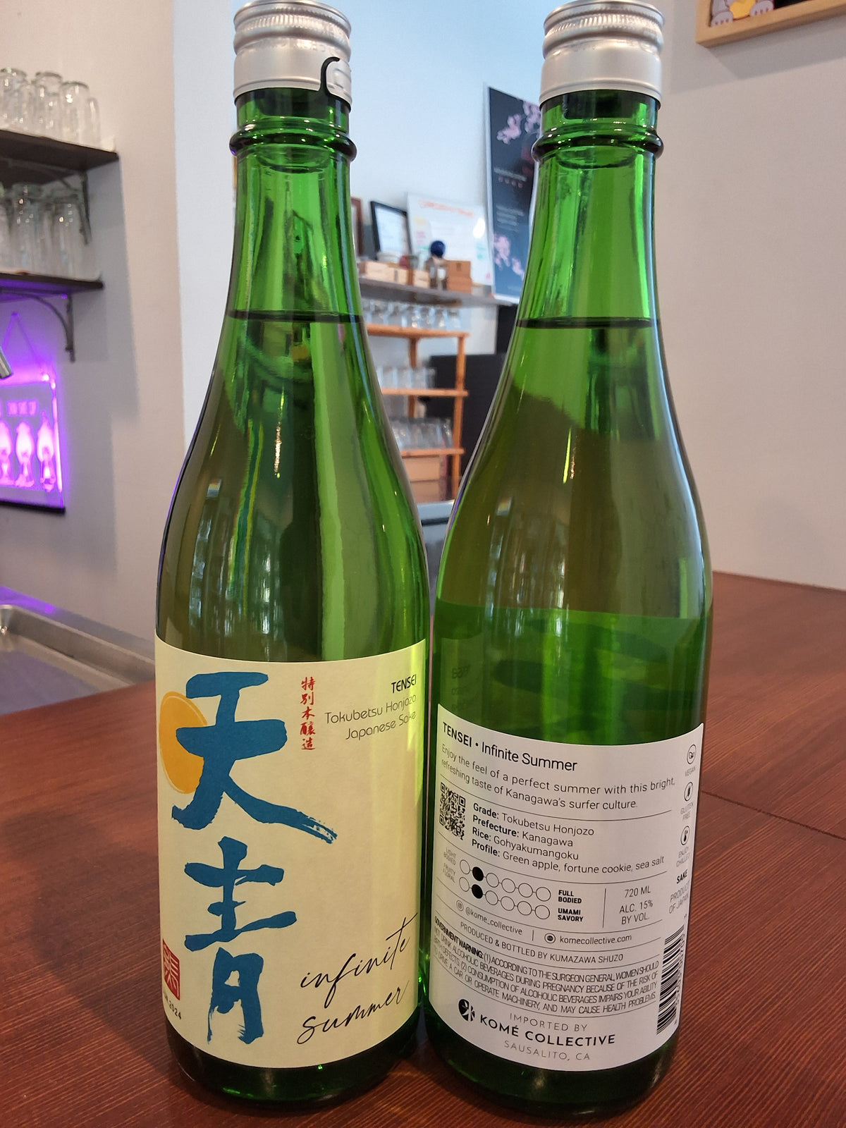 Tensei "Infinite Summer" Tokubetsu Honjozo 720ml