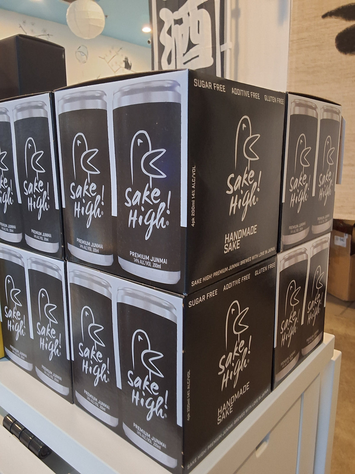 Sake High! Junmai 200ml cans