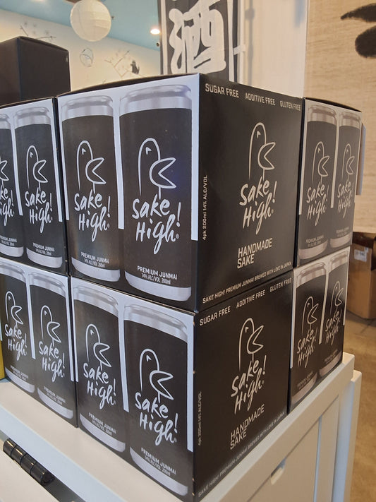 Sake High! Junmai 200ml cans