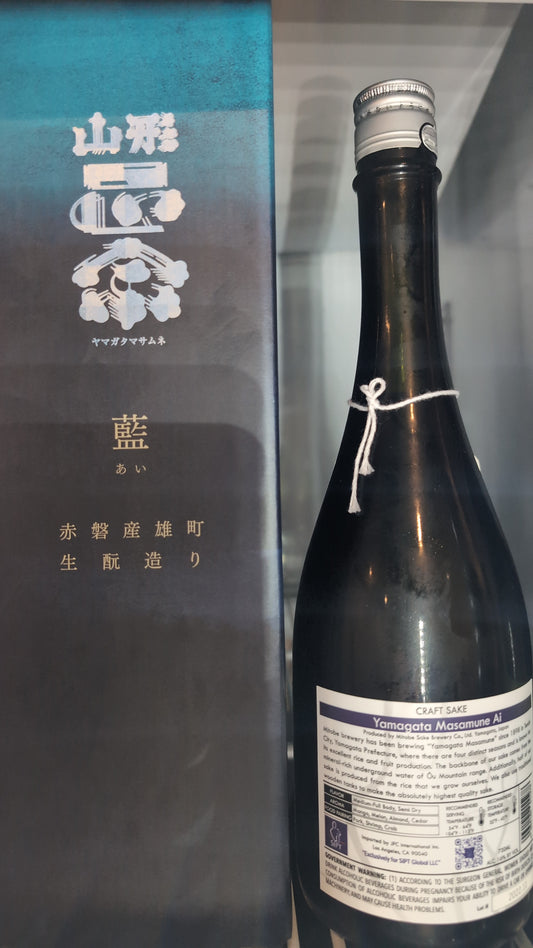 Yamagata Masamune Ai "Indigo" Omachi Kimoto Junmai Daiginjo 720ml