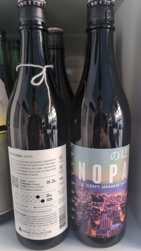 Shiokawa "NOPA" Junmai 720ml