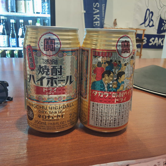 Takara shochu highball 7.2% 350ml can