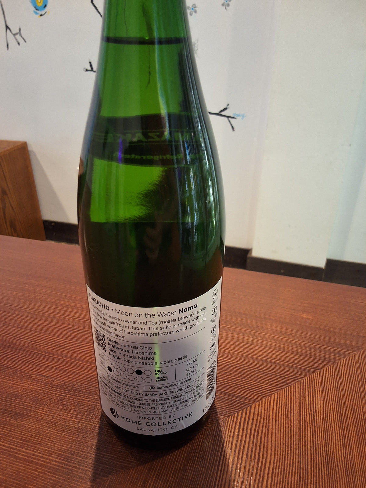 Fukucho Moon On The Water Junmia Ginjo Namazake 720ml