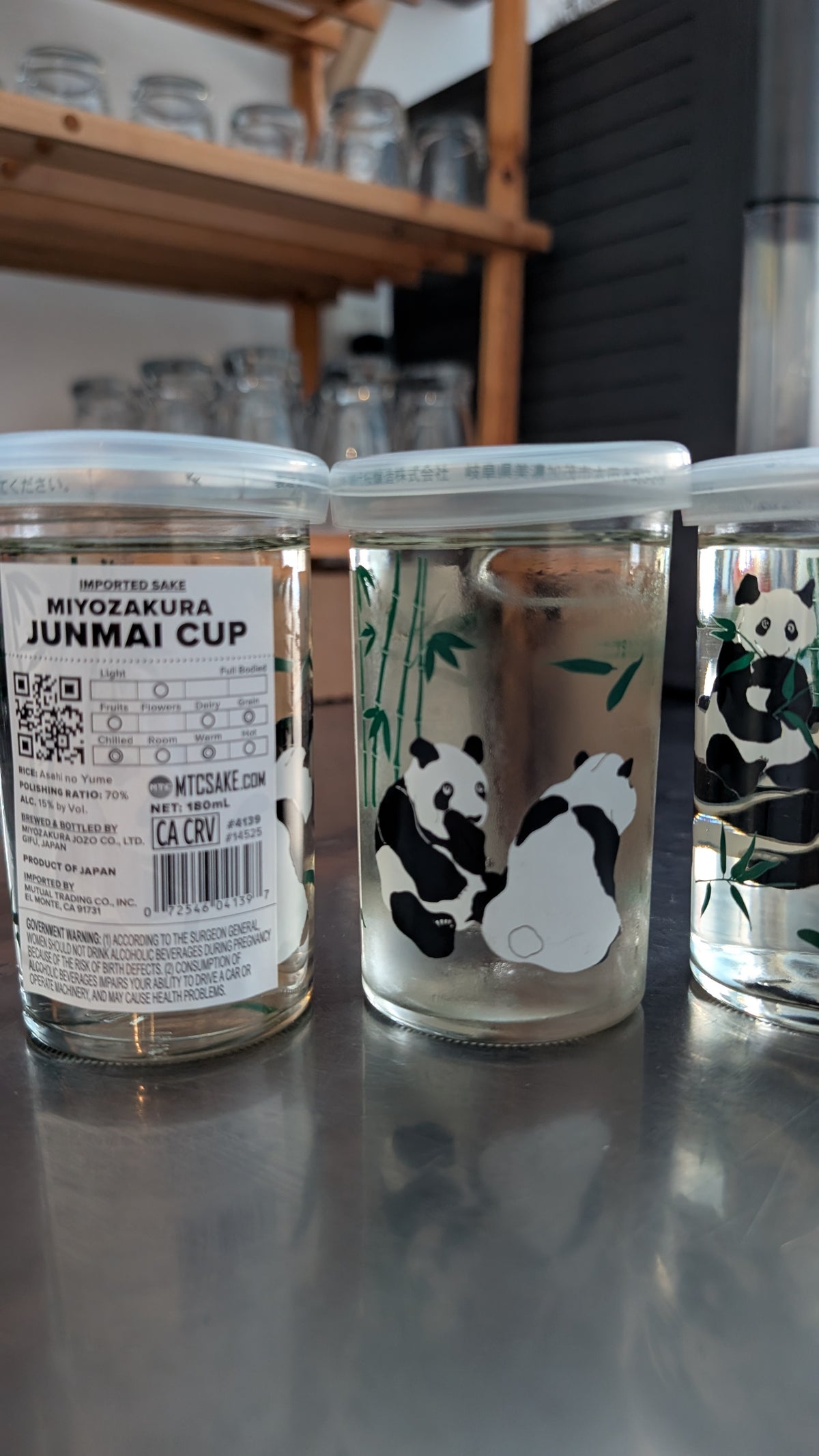 Miyozakura Junmai Panda Cup 180ml