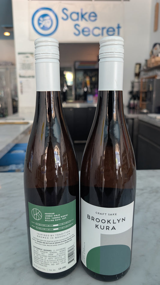 Brooklyn Kura Ashokan Junmai Ginjo 750ml