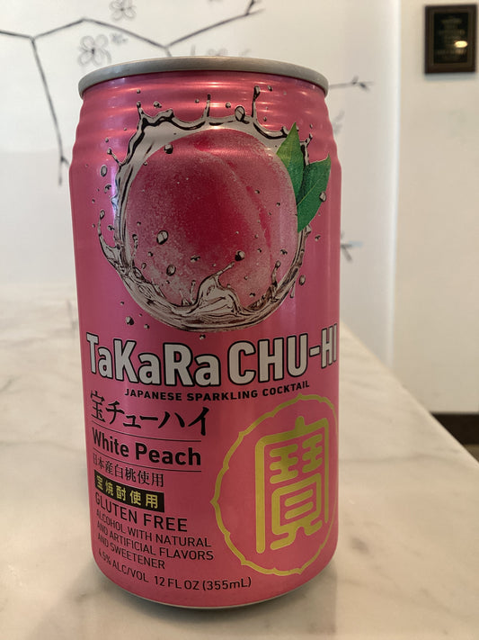 Takara White Peach Chu-hi 4.5%ABV